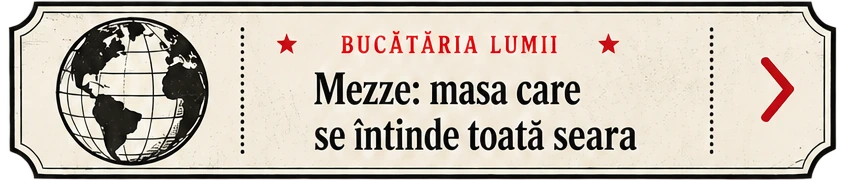 Bucătăria lumii — Mezze: masa care se întinde toată seara