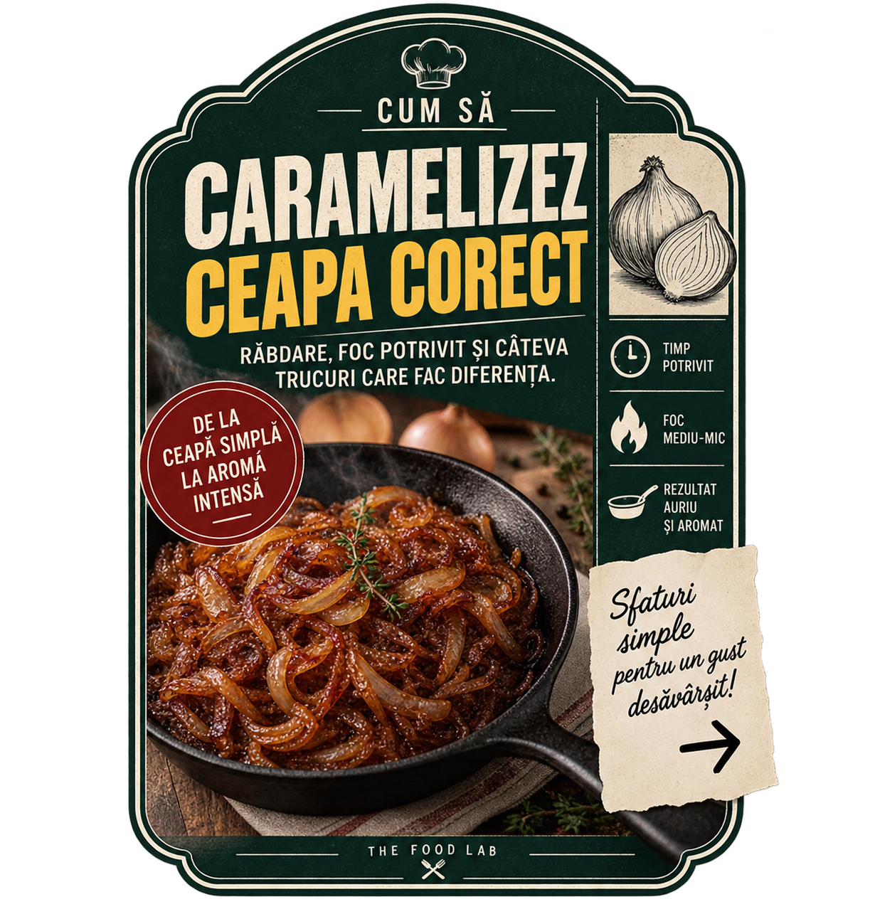 Cum să caramelizezi ceapa corect