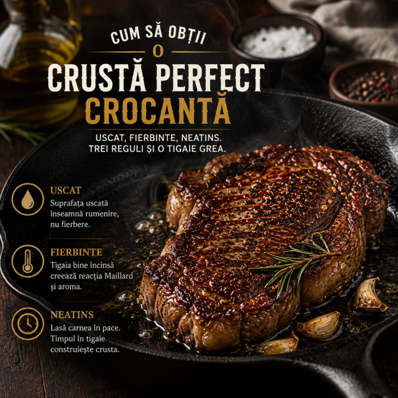 Cum să obții o crustă perfect crocantă
